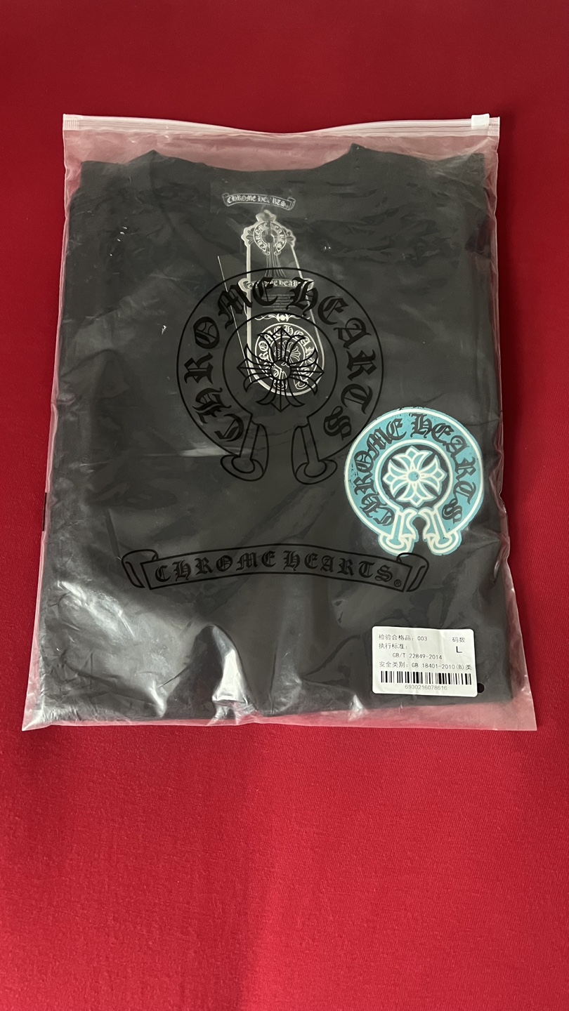 Chrome Hearts Black T-Shirt