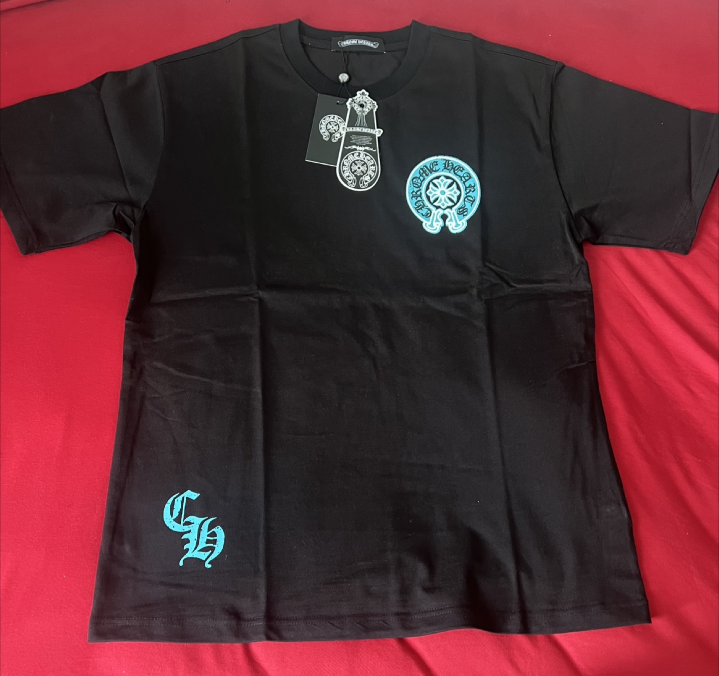 Chrome Hearts Black T-Shirt - photo 2