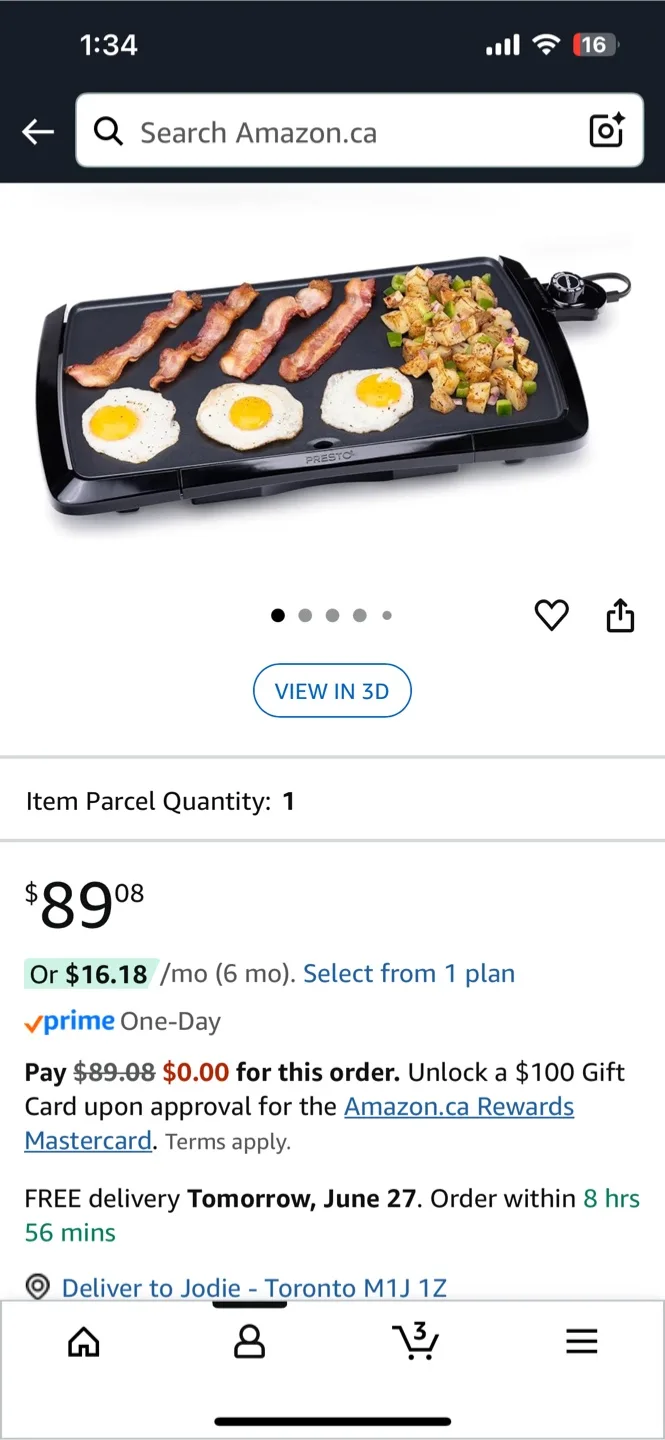 Presto Cool Touch Electric Griddle image indicator(5)