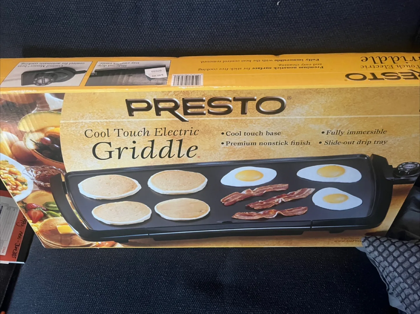 Presto Cool Touch Electric Griddle image indicator(2)