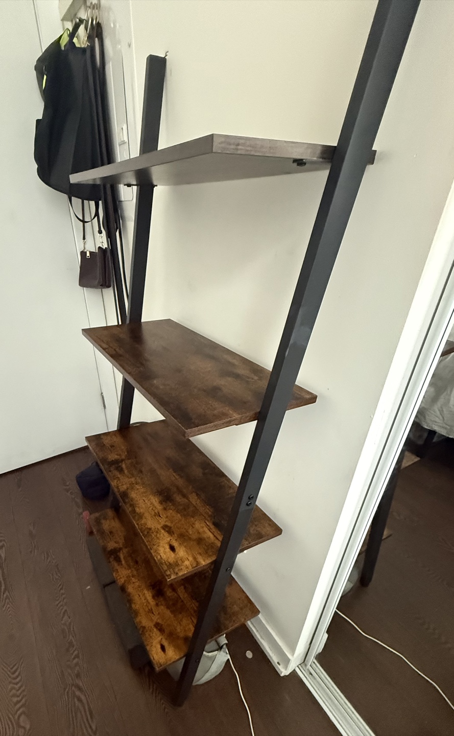 Ladder Shelf - Brown & Black - photo 4
