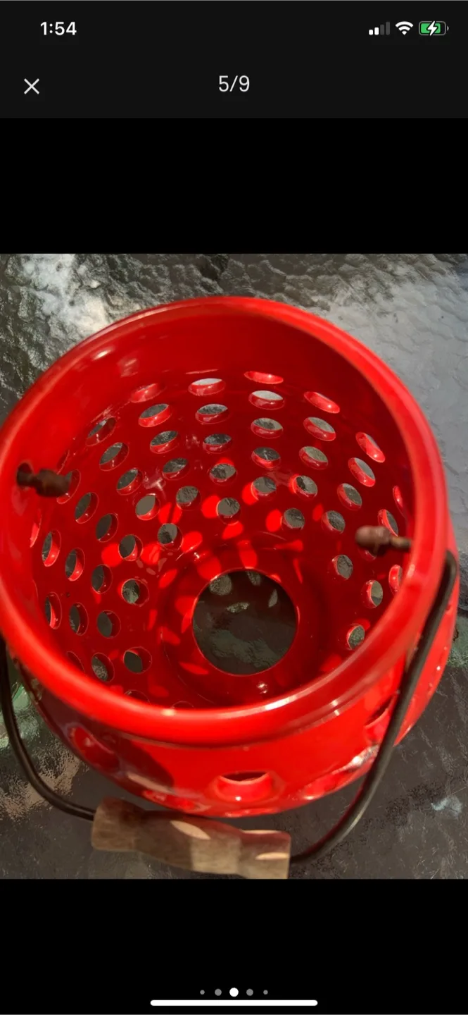 Decorative Candle Lanterns - Green & Red image indicator(5)