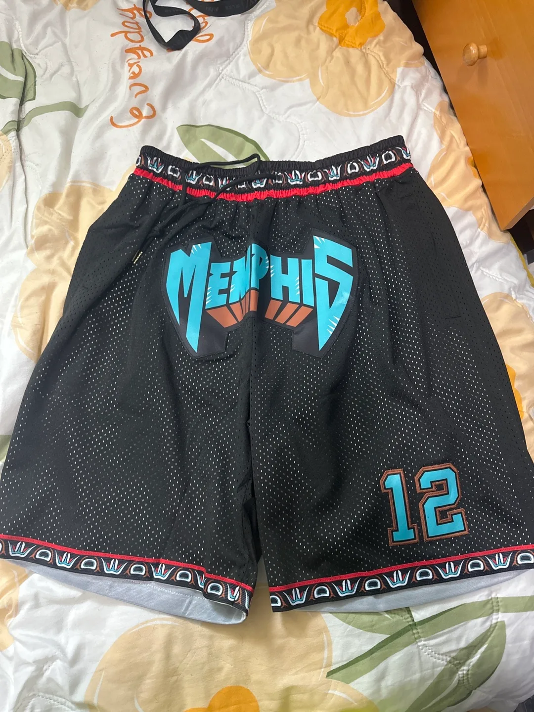 Memphis Grizzlies #12 Basketball Shorts thumbnail