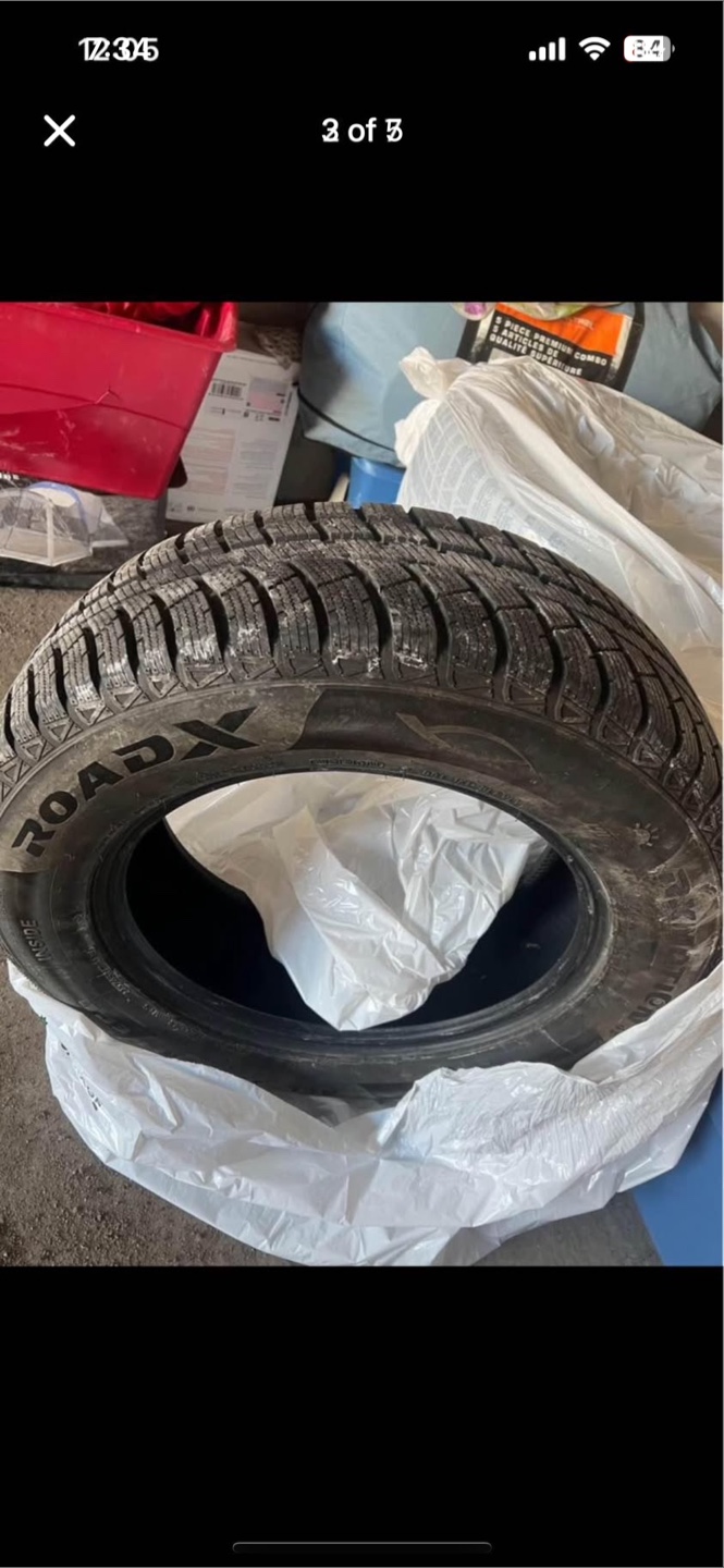 RoadX Winter Tires - 225/65R17 - photo 2