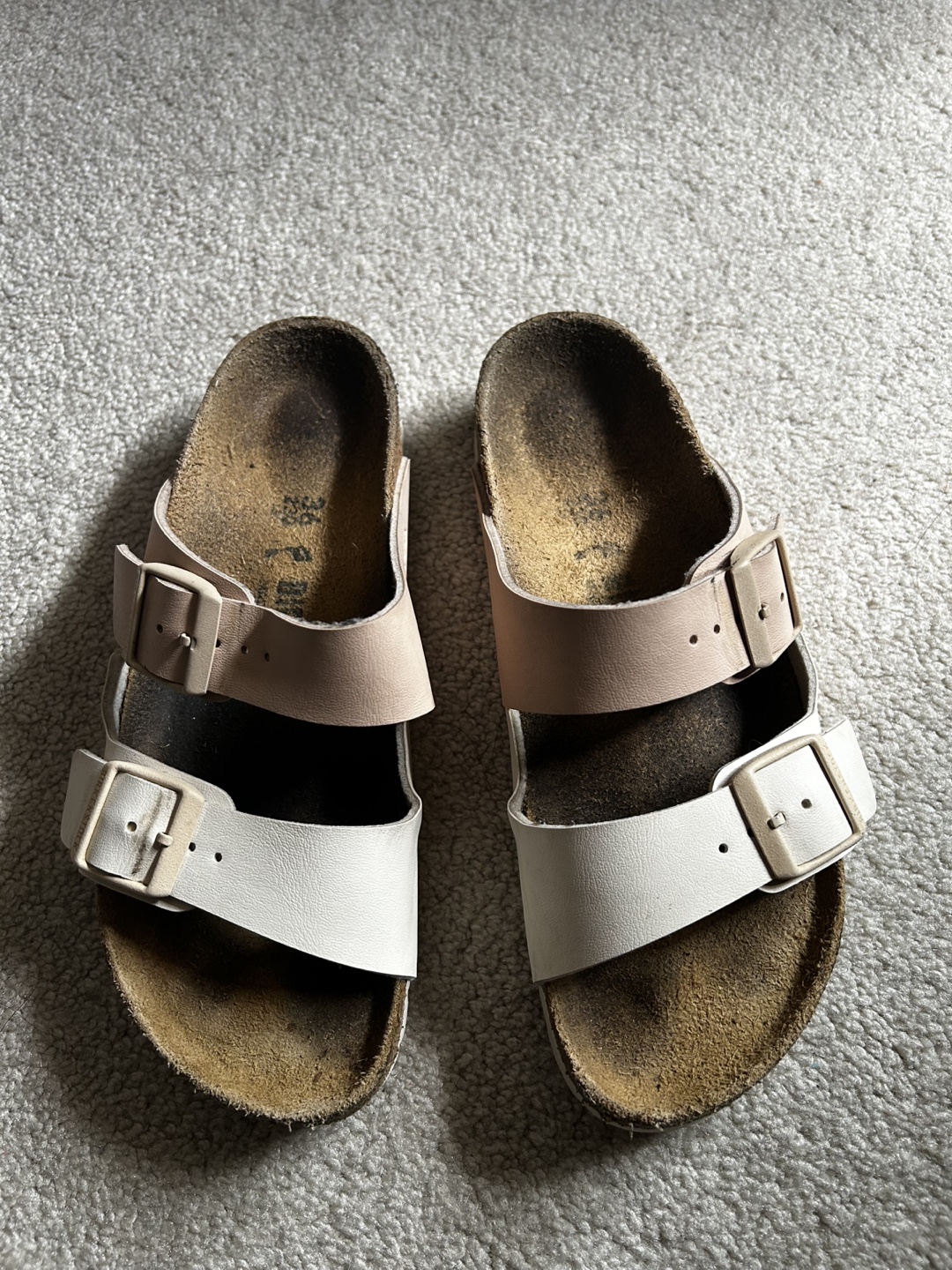 Birkenstock Arizona Two-Tone Sandals Size 36 - photo 2