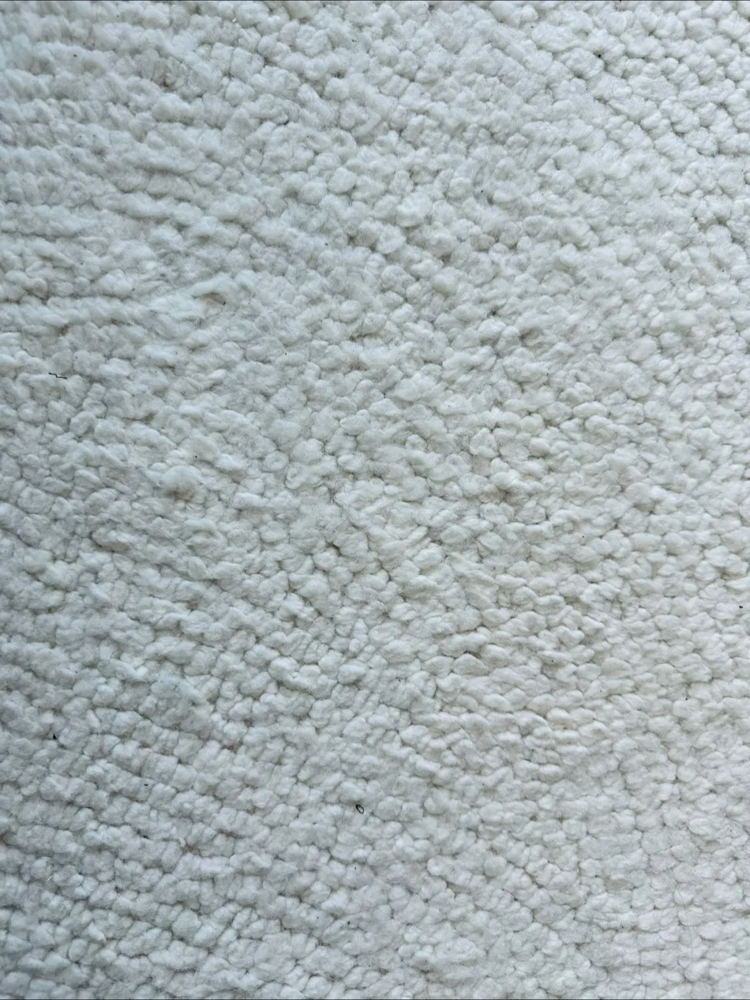 Moving Sale!!! White Wool Handmade Rug image indicator(3)