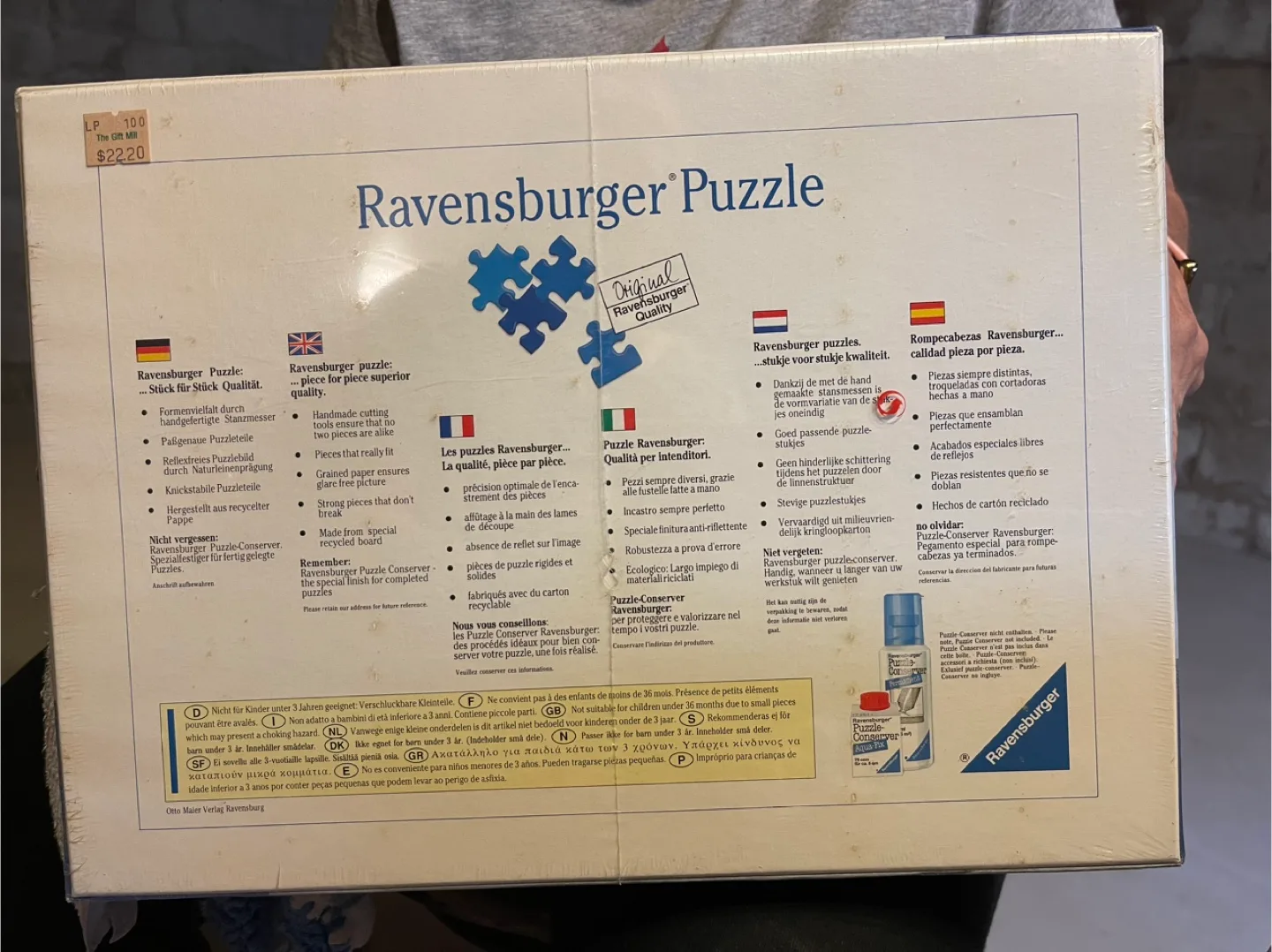 Ravensburger Puzzle - Teddy Bear Still Life 1000 Pieces image indicator(2)