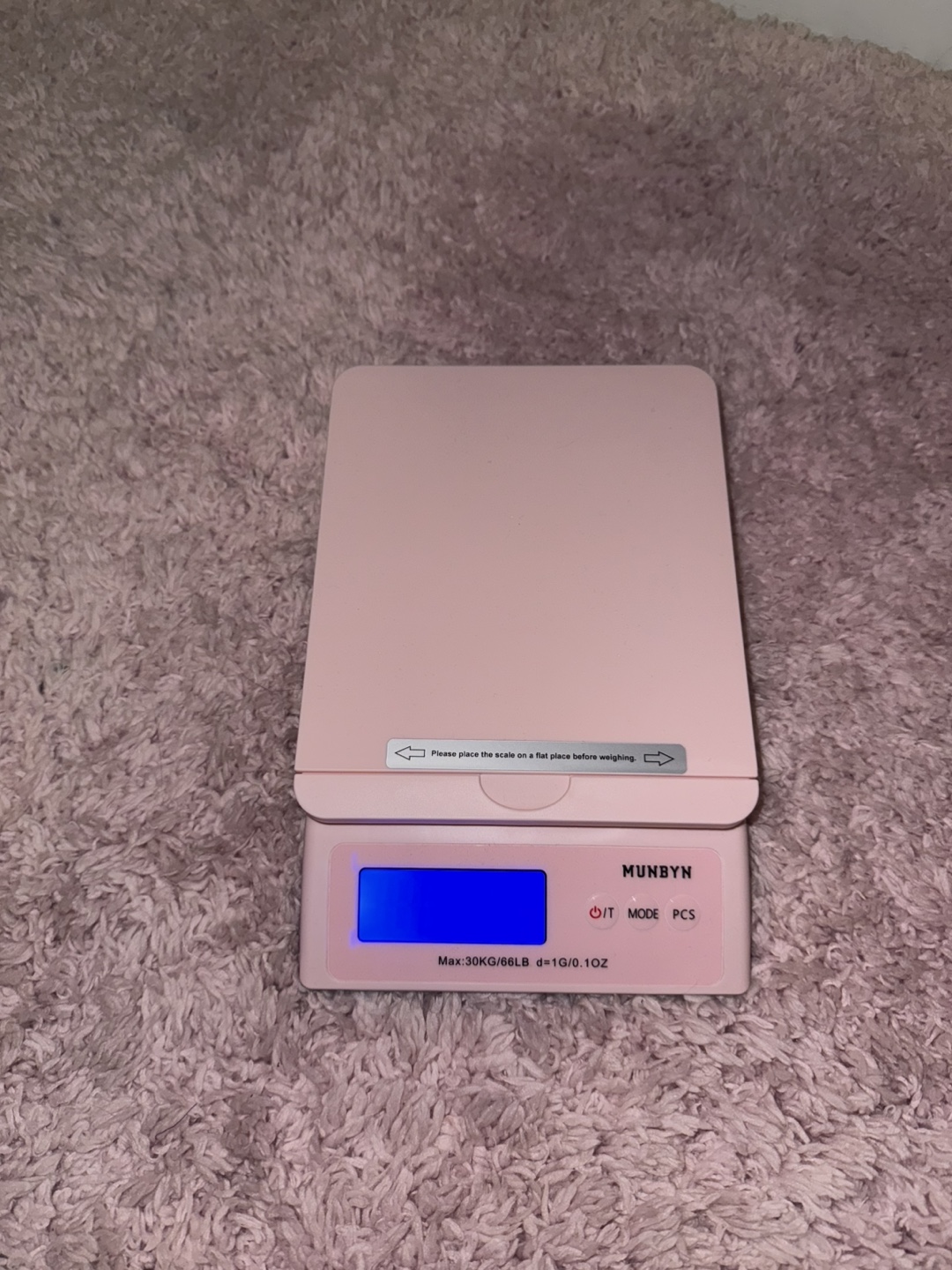 MUNBYN Shipping Postal Scale - Pink