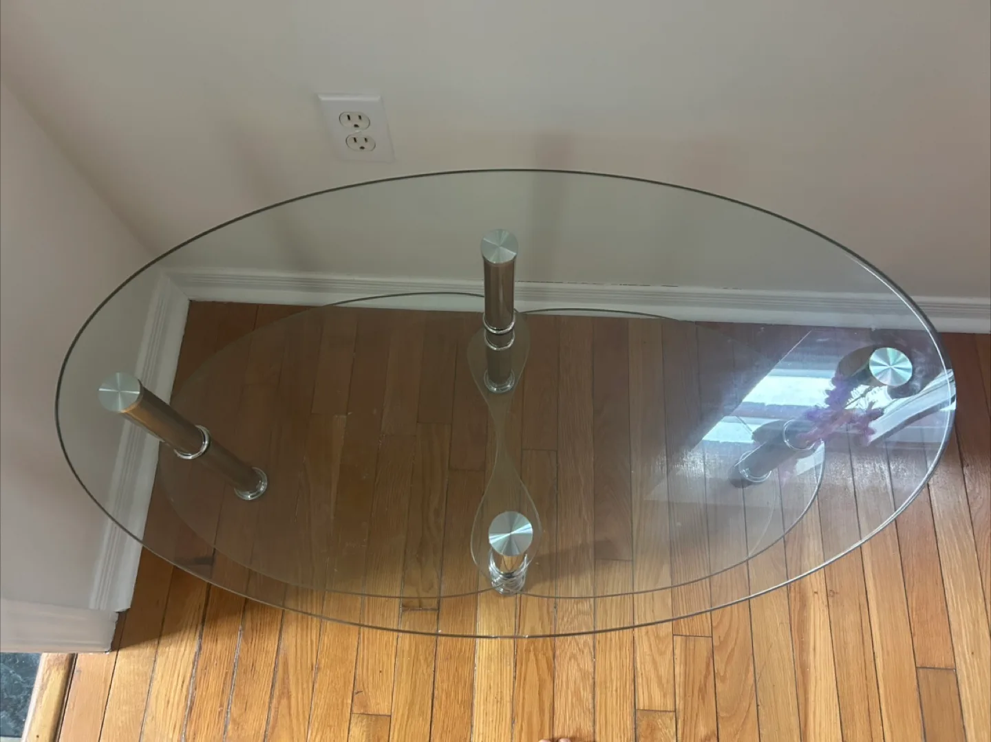 Glass Coffee Table - 36" Length