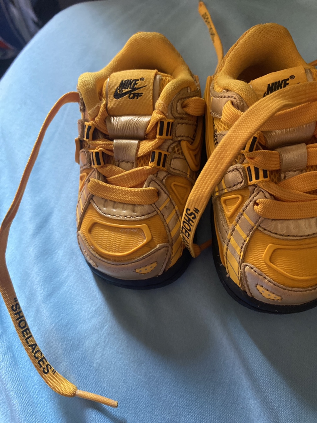 Nike Off-White Yellow Sneakers