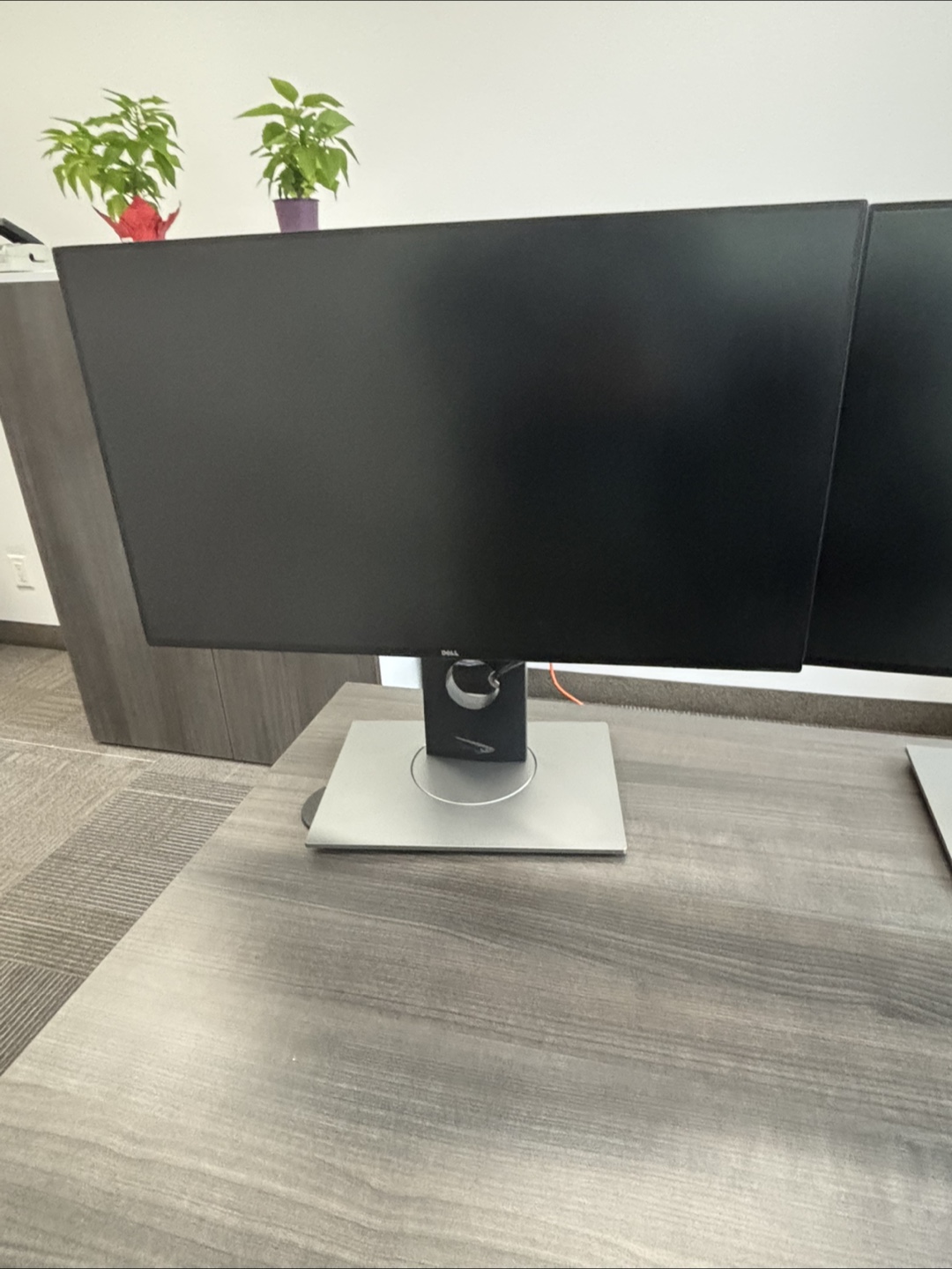 2 Dell monitors and dock station