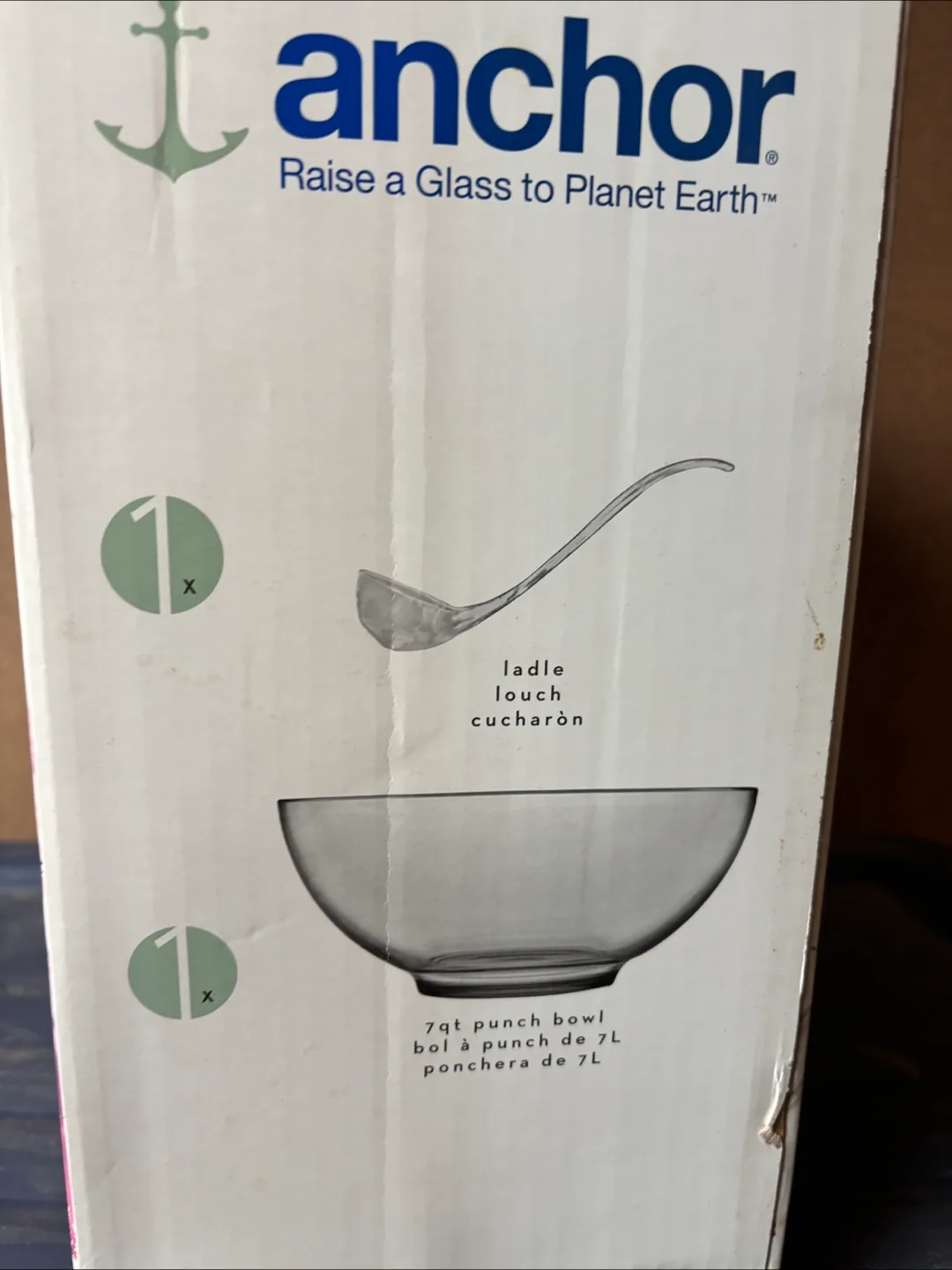 Anchor Hocking Punch Bowl Set image indicator(2)