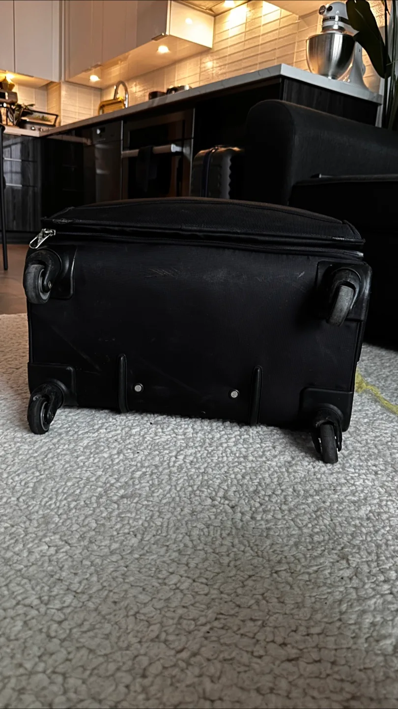 Pierre Cardin Black Suitcase Large image indicator(5)