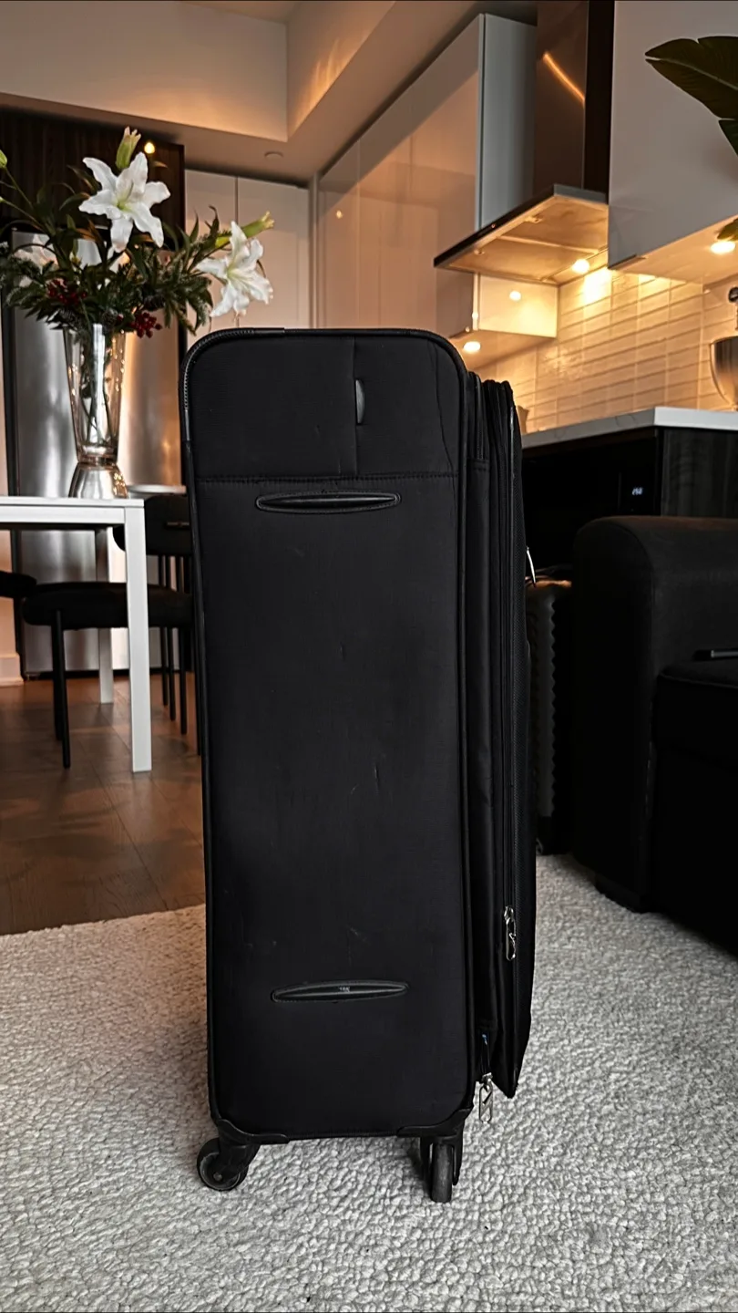 Pierre Cardin Black Suitcase Large image indicator(2)