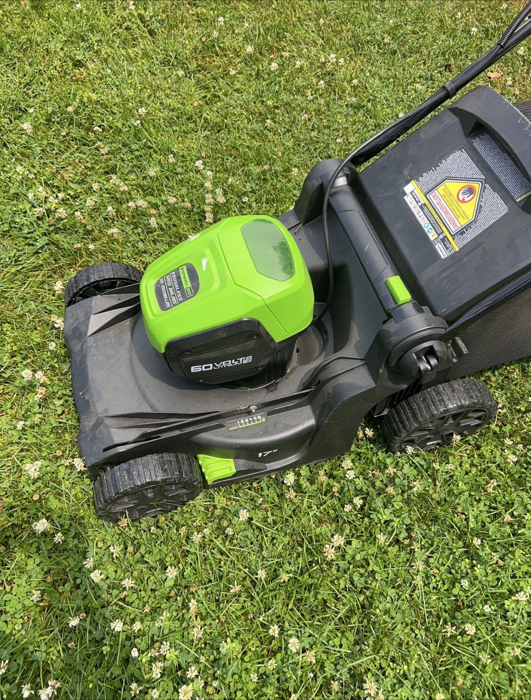 Greenworks Pro 60V 17" Cordless Lawn Mower - photo 3