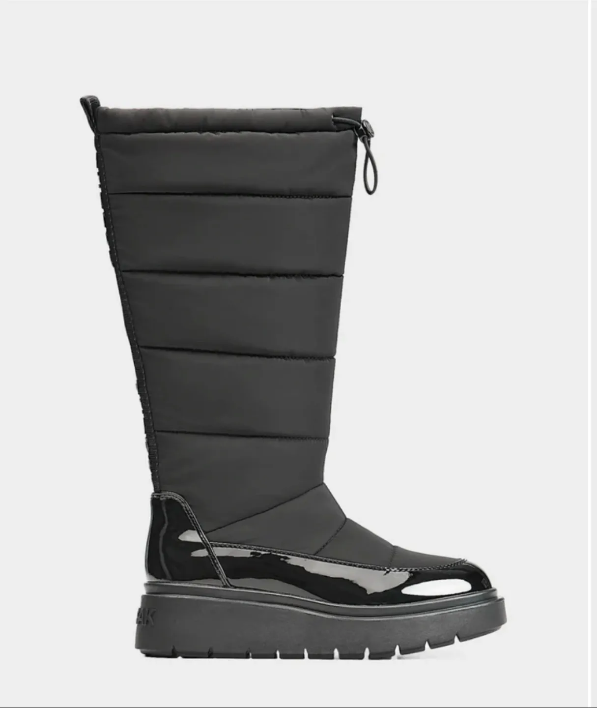 Rudsak Black Puffer Tall Winter Boots Size 9 thumbnail