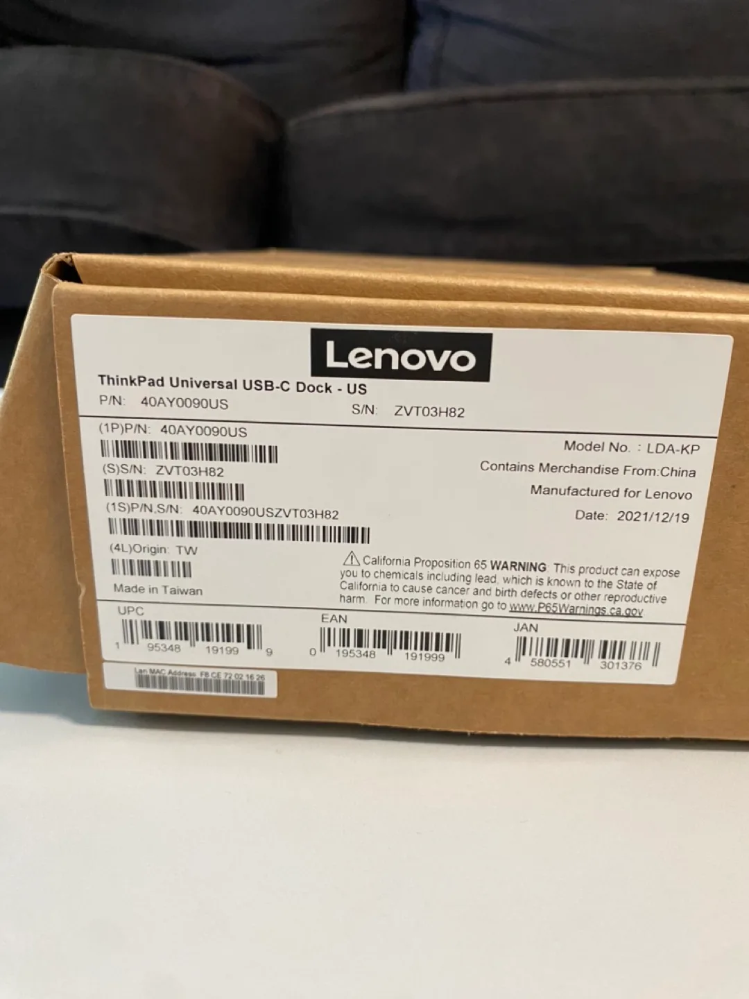 Lenovo ThinkPad Universal USB-C Dock image indicator(2)