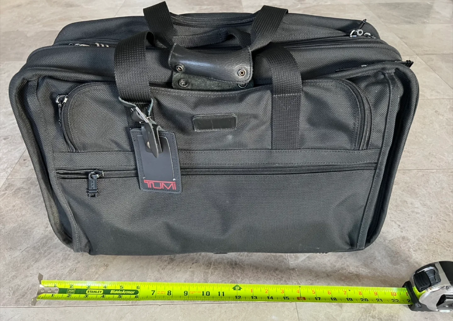 Tumi Black Garment Bag thumbnail
