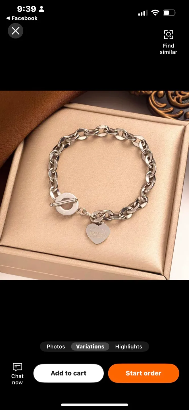 Heart Tag Toggle Bracelet image indicator(4)