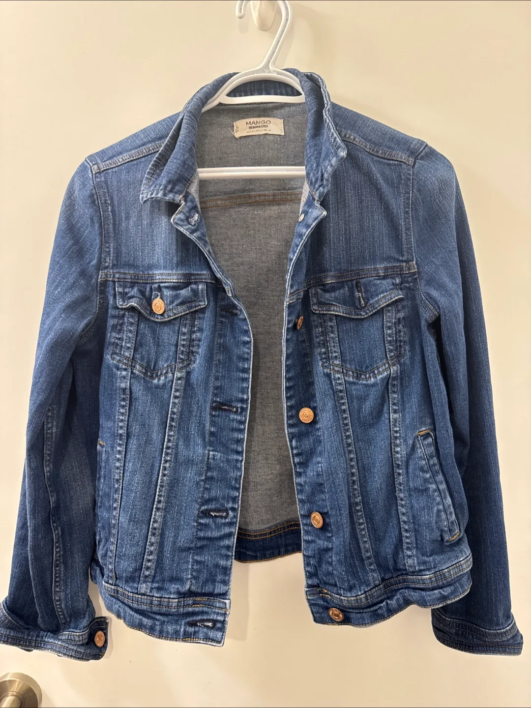 #freecycle Mango Women's Denim Jacket thumbnail