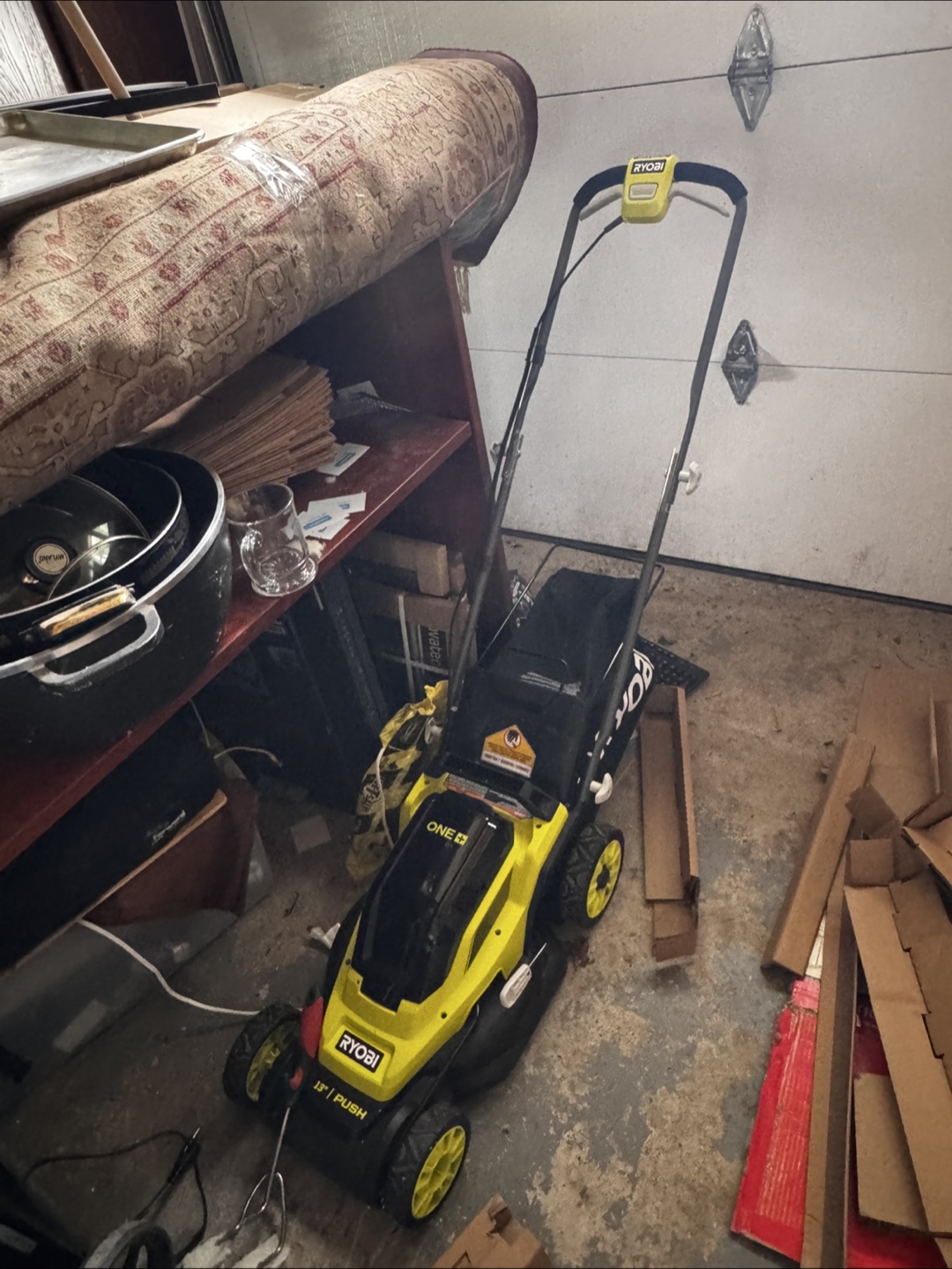Ryobi ONE+ Cordless Push Lawn Mower