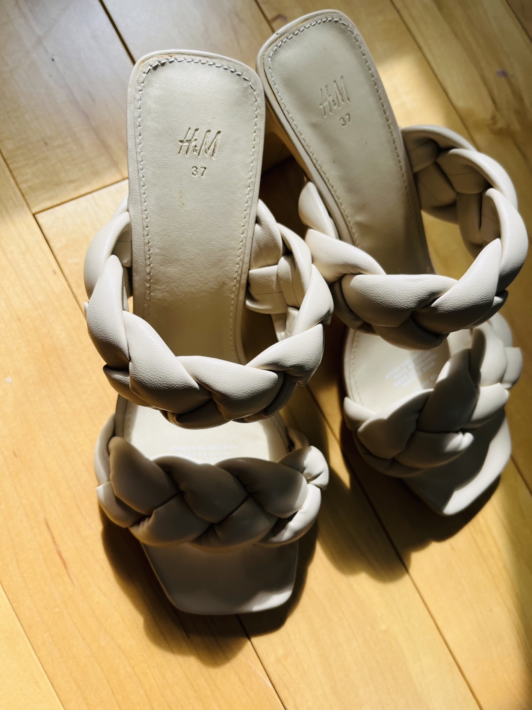 H&M Braided Heels - Size 7 - photo 4