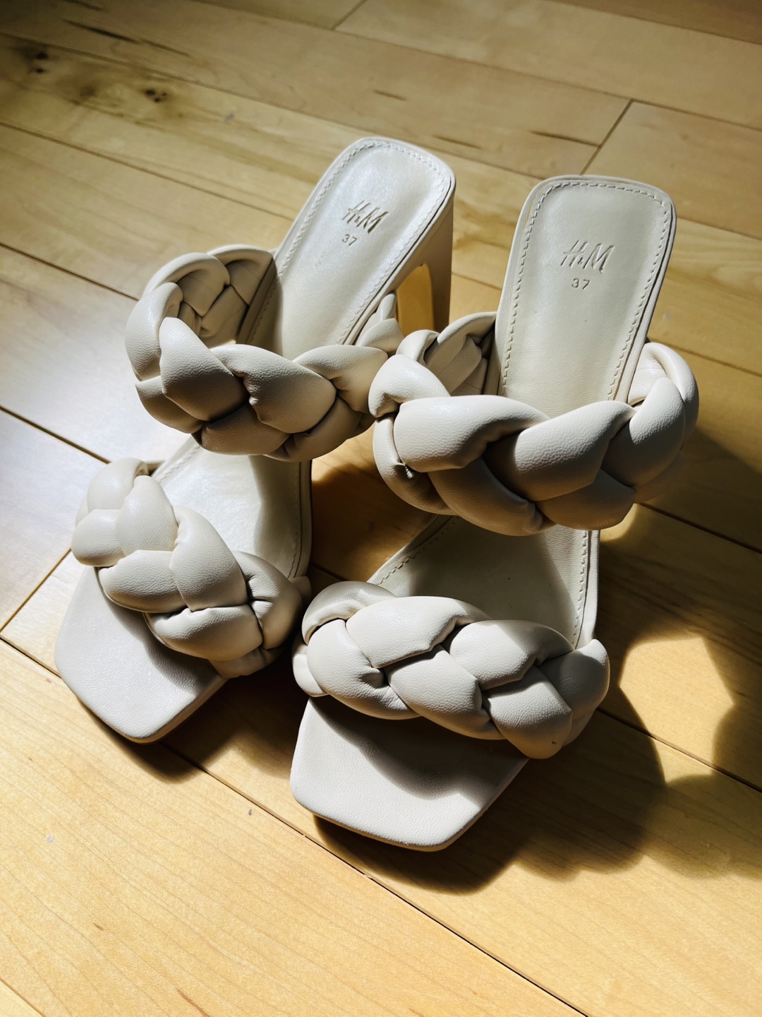 H&M Braided Heels - Size 7