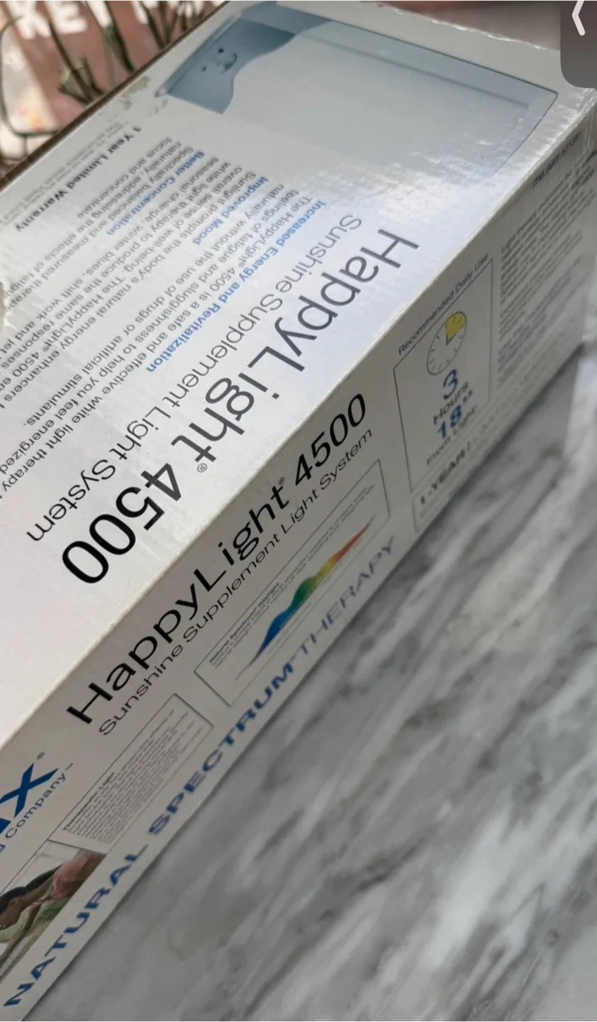 Verilux HappyLight 4500 #freecycle image indicator(2)