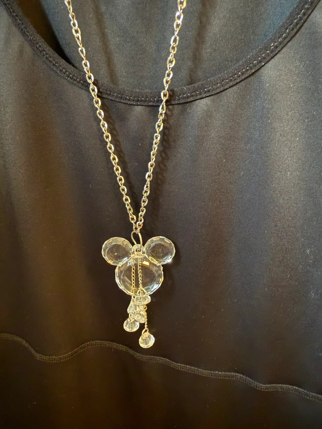 Mickey Mouse Crystal Necklace #freecycle thumbnail