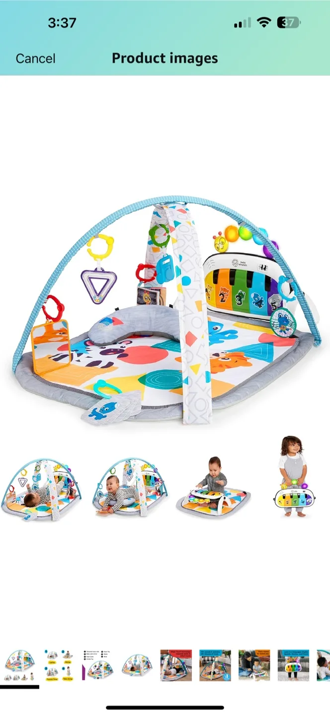 Baby Einstein 4-in-1 Kickin' Tunes Musical Gym thumbnail