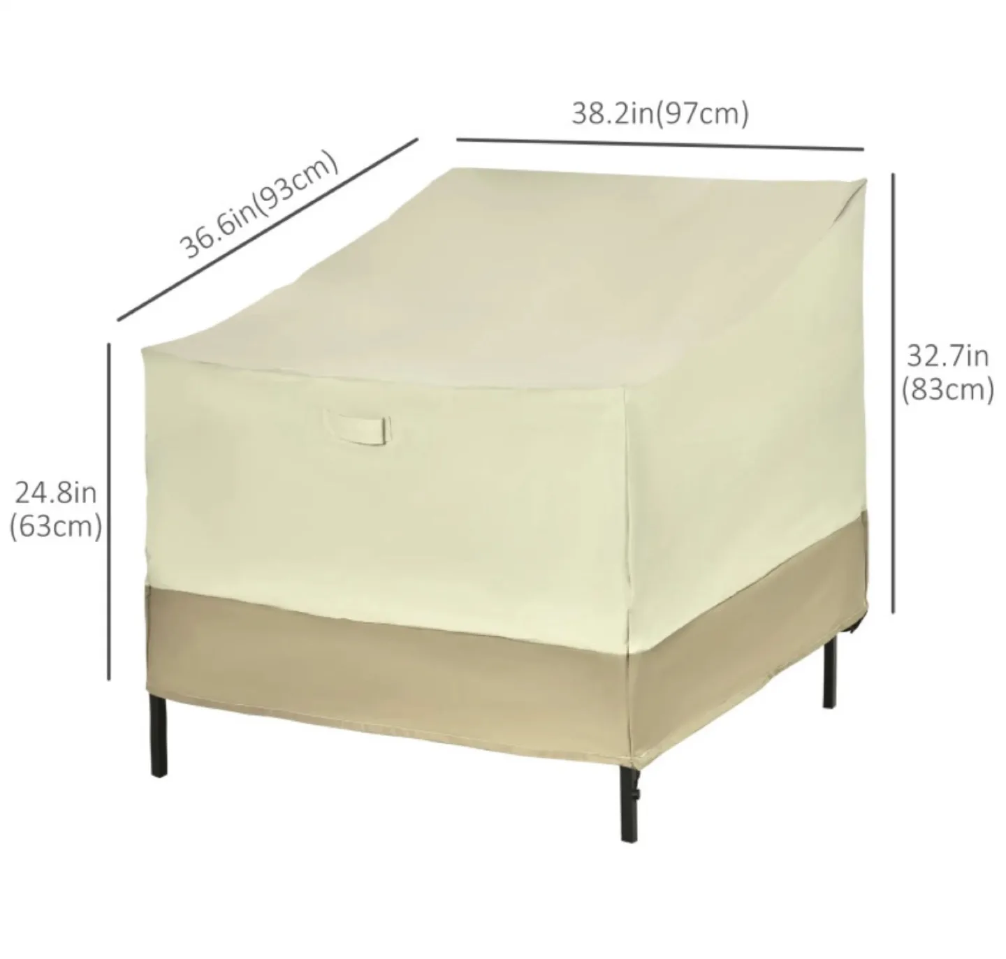 OUTDOOR PATO FURNITURE COVER- BEIGE thumbnail