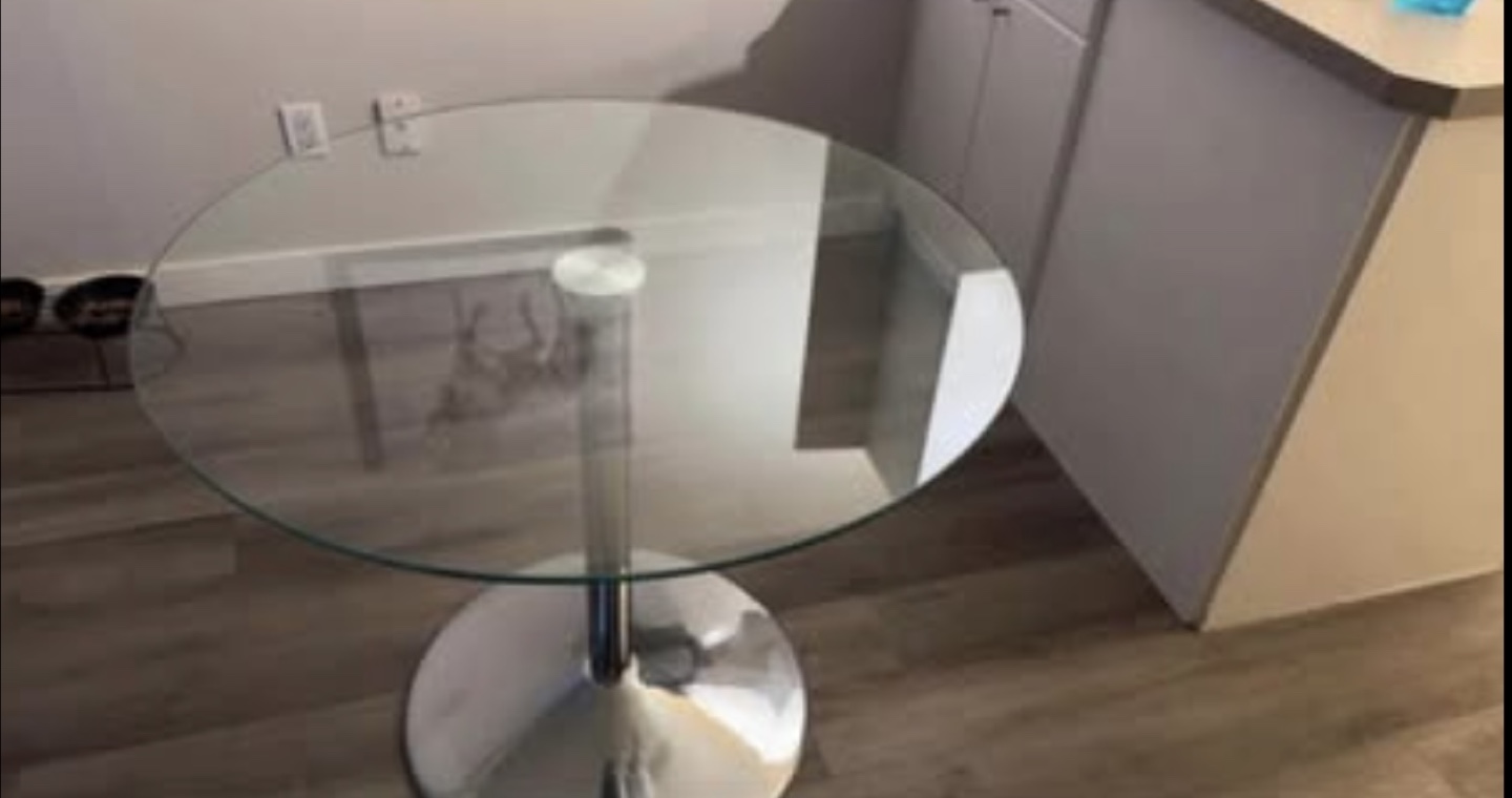 Glass Top Dining Table - photo 3