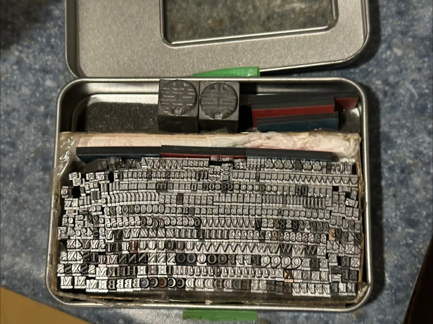 Vintage Letterpress Printing Blocks thumbnail