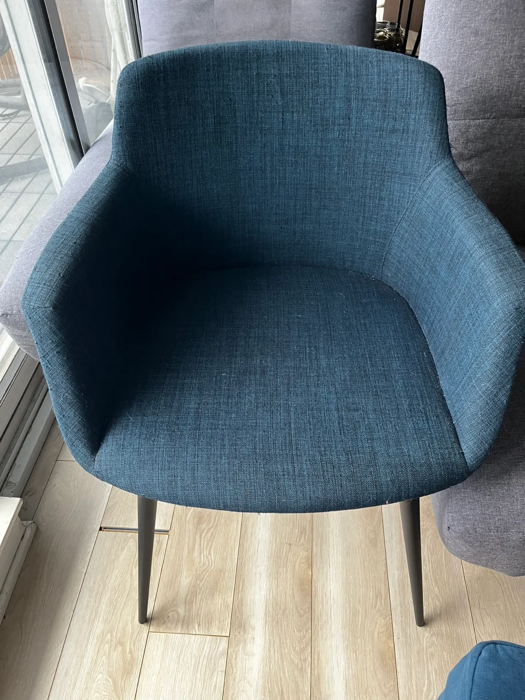 Blue Accent Chair thumbnail
