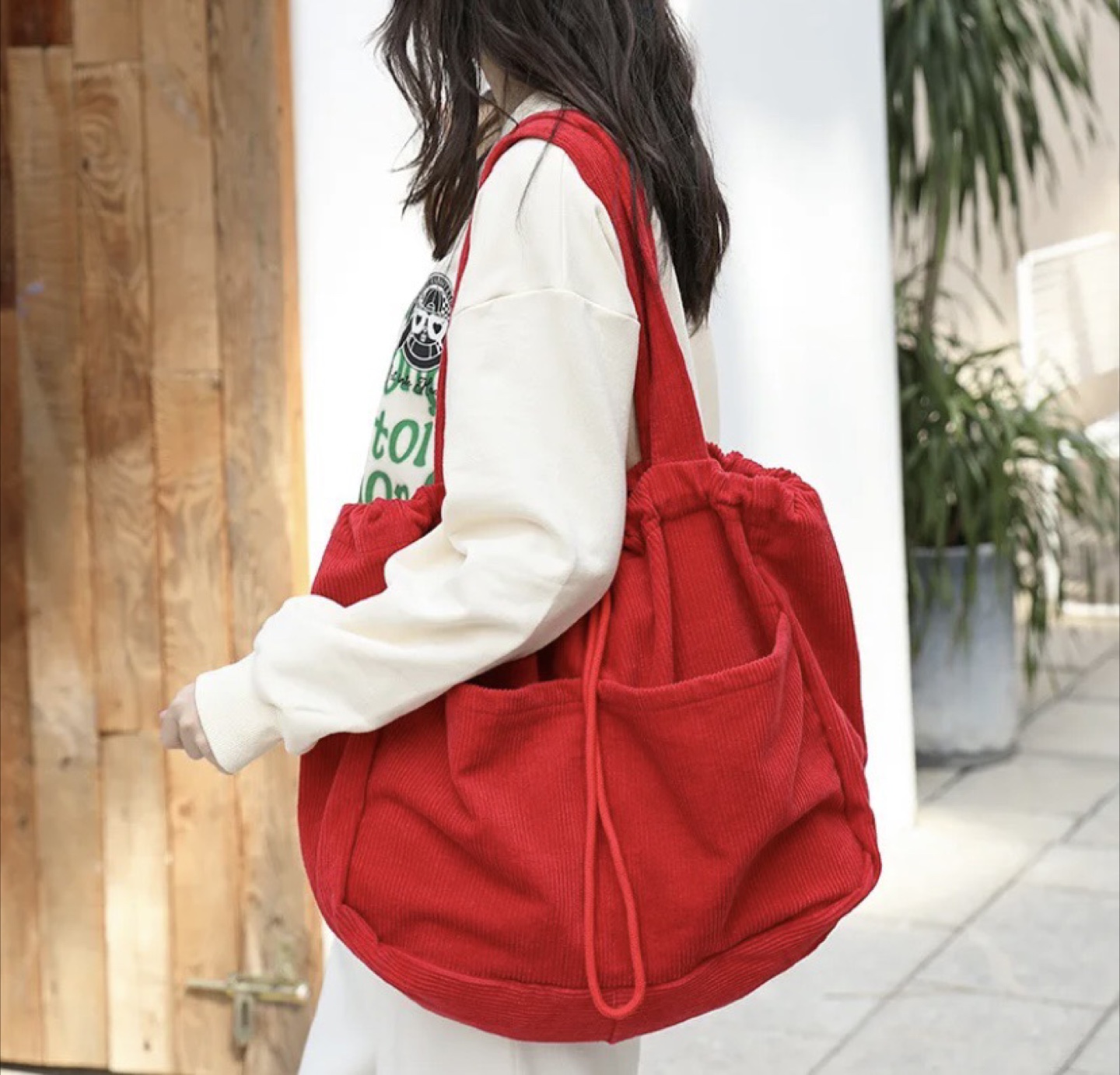 Bag (denim and corduroy  bag) all brand new - photo 4