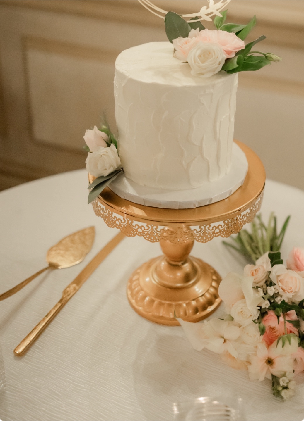 Gold Cake Stand