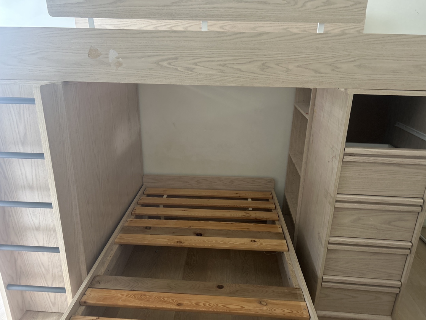 Kids' Loft Bed with Desk and Storage - photo 5