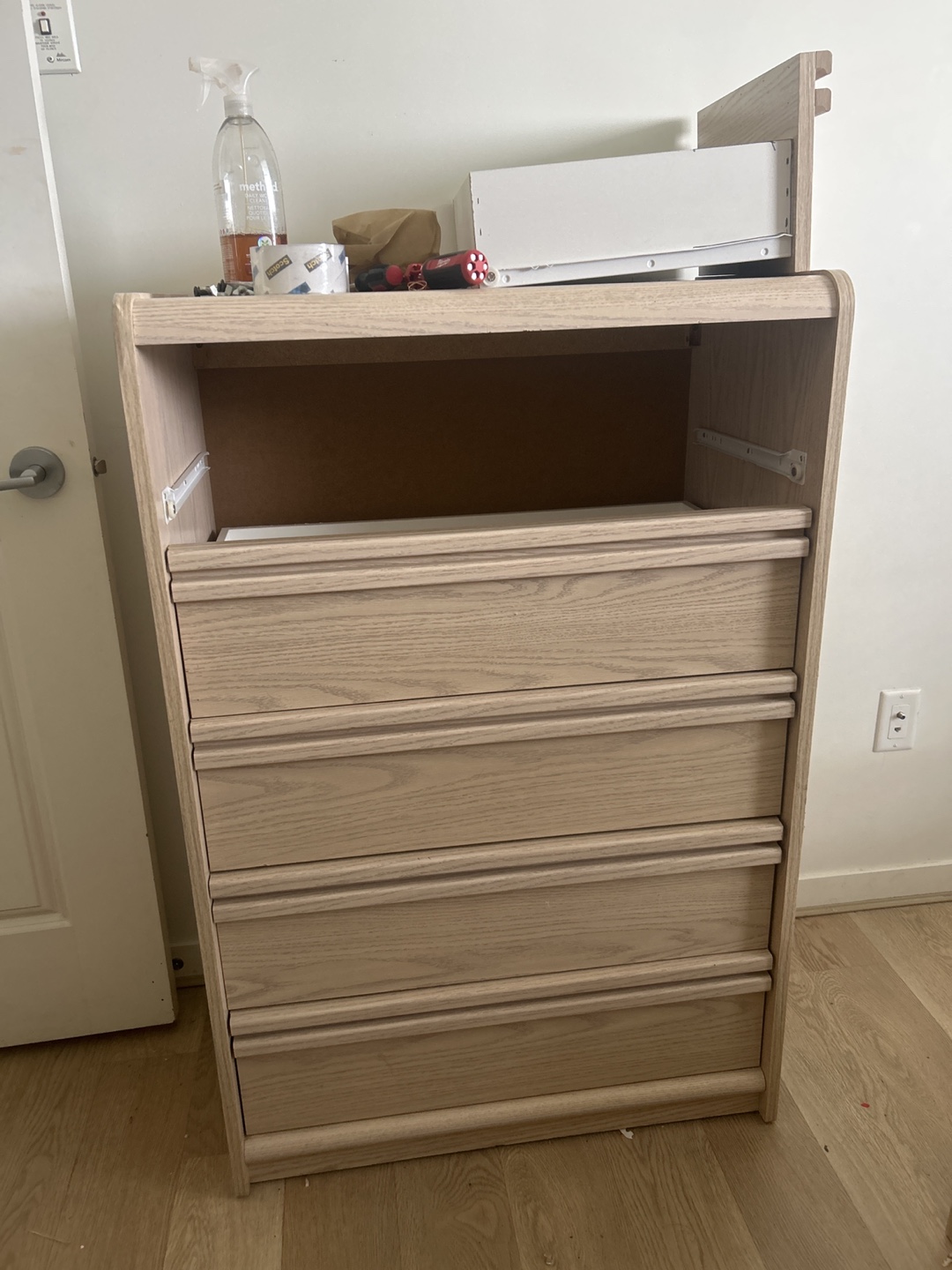 Kids' Loft Bed with Desk and Storage