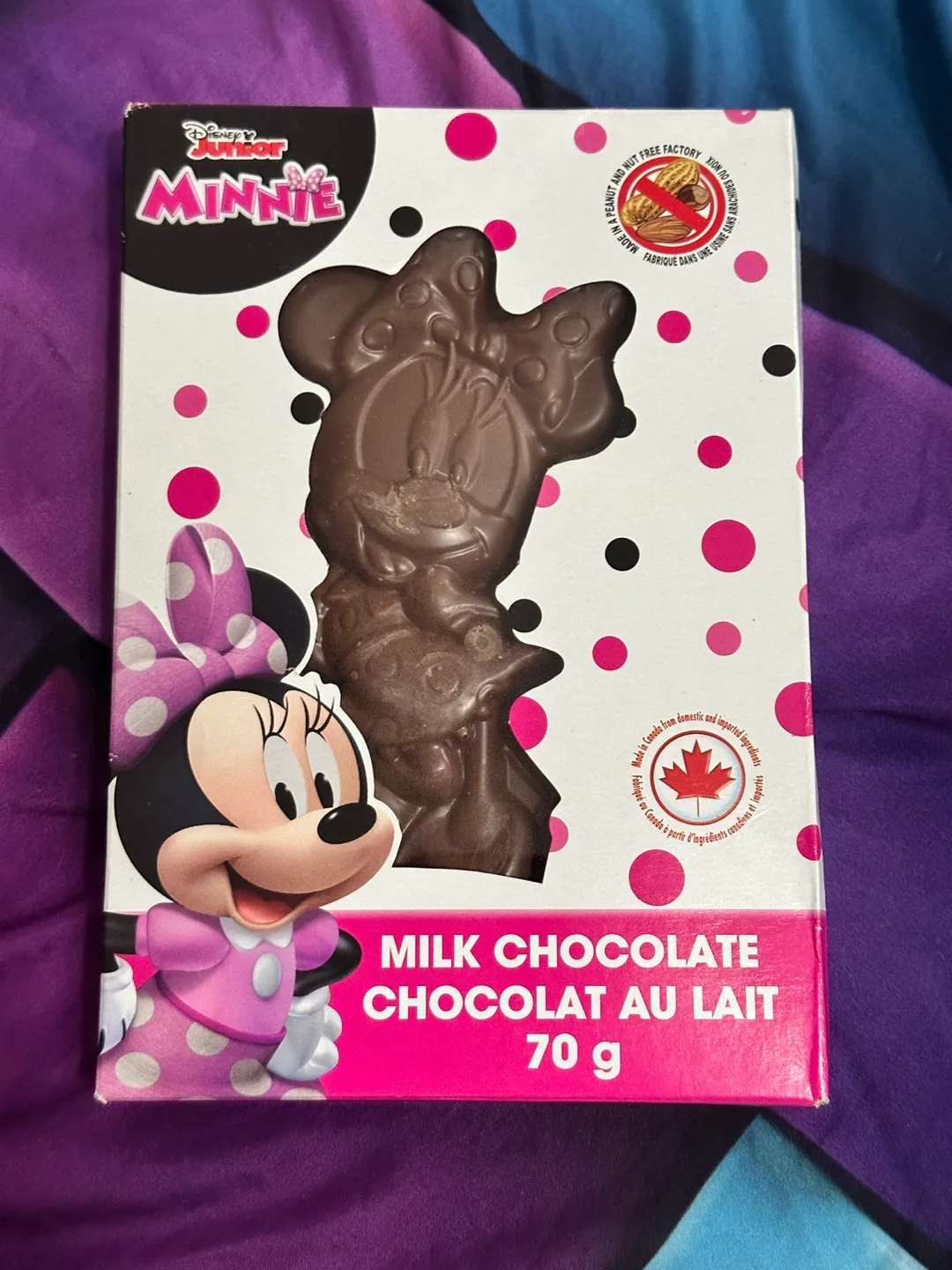 Disney Junior Minnie Milk Chocolate  #freecycle thumbnail