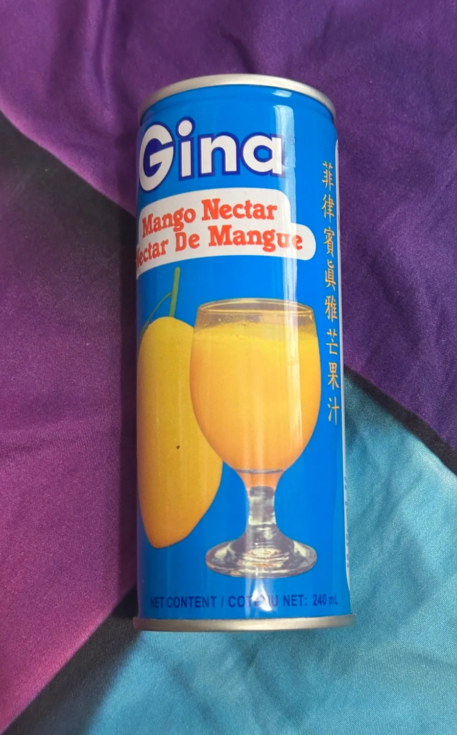 Gina Mango Nectar 240 mL #freecycle thumbnail