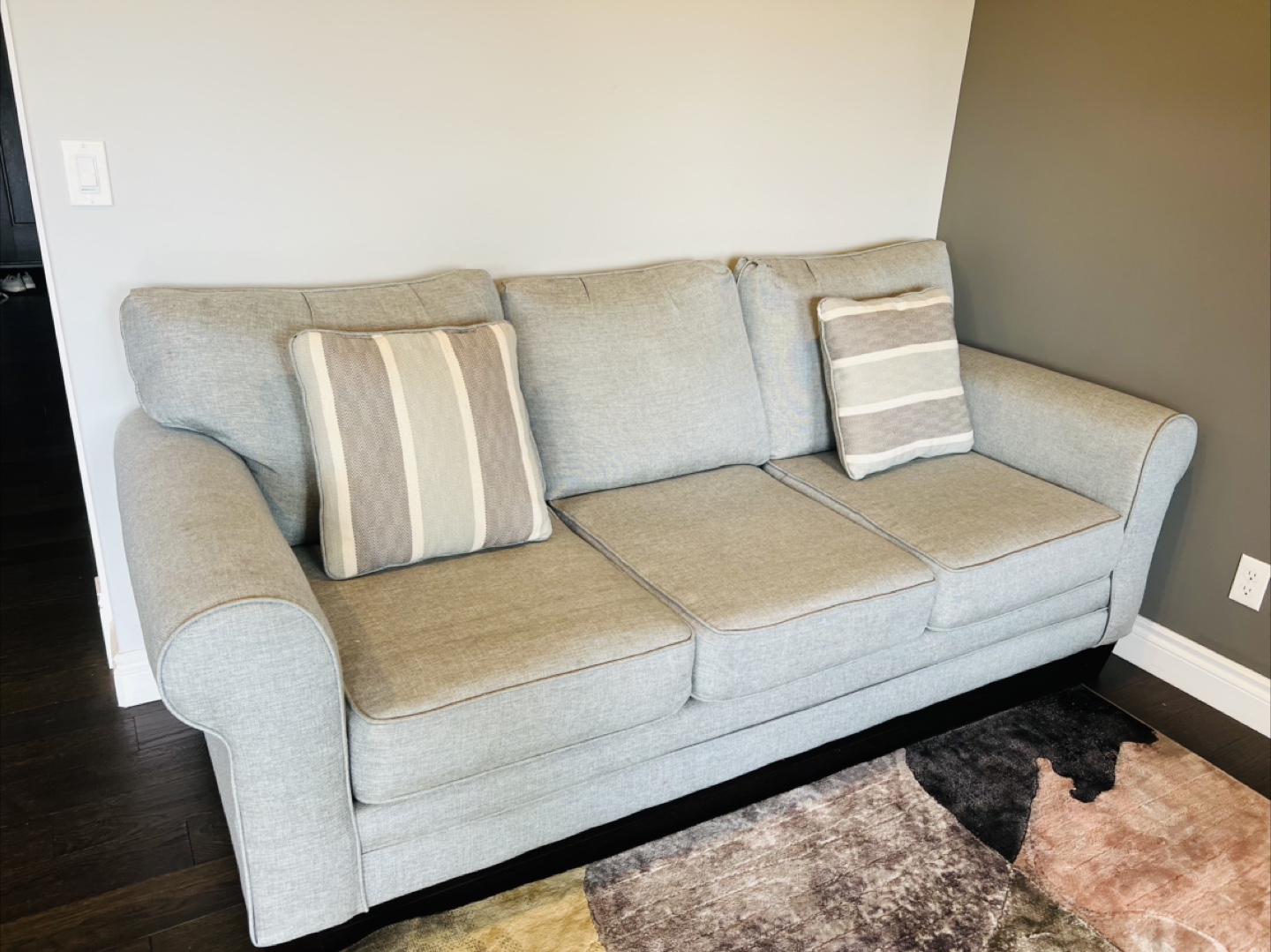 The Brick Light Grey Sofa - photo 3