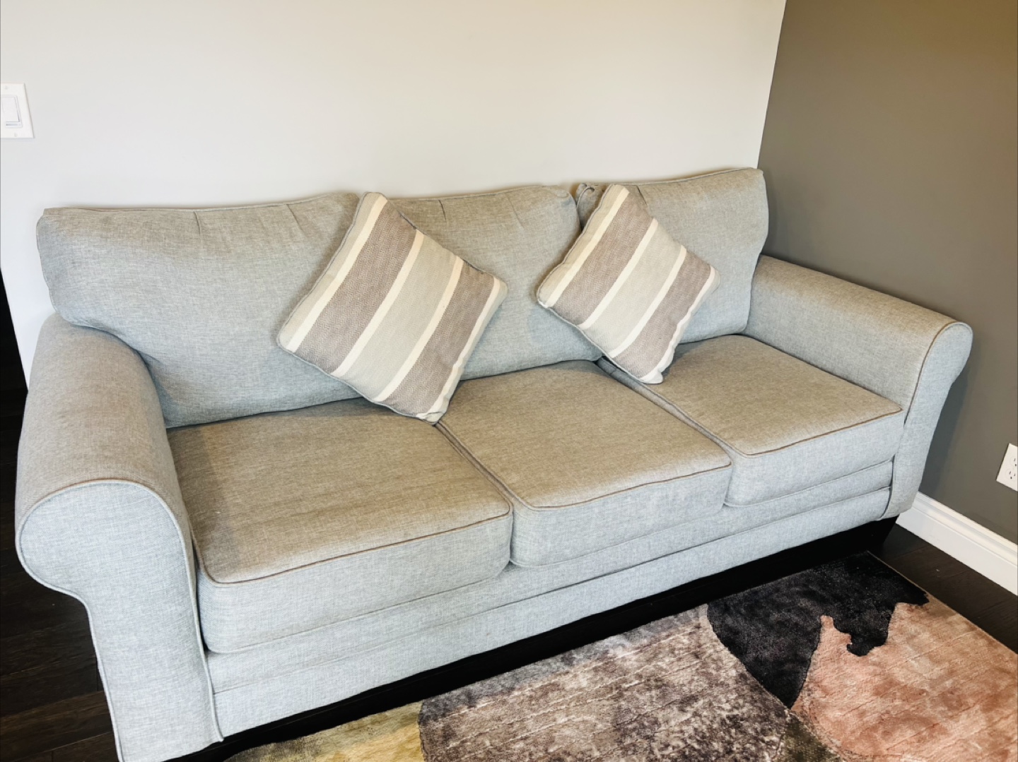The Brick Light Grey Sofa - photo 2