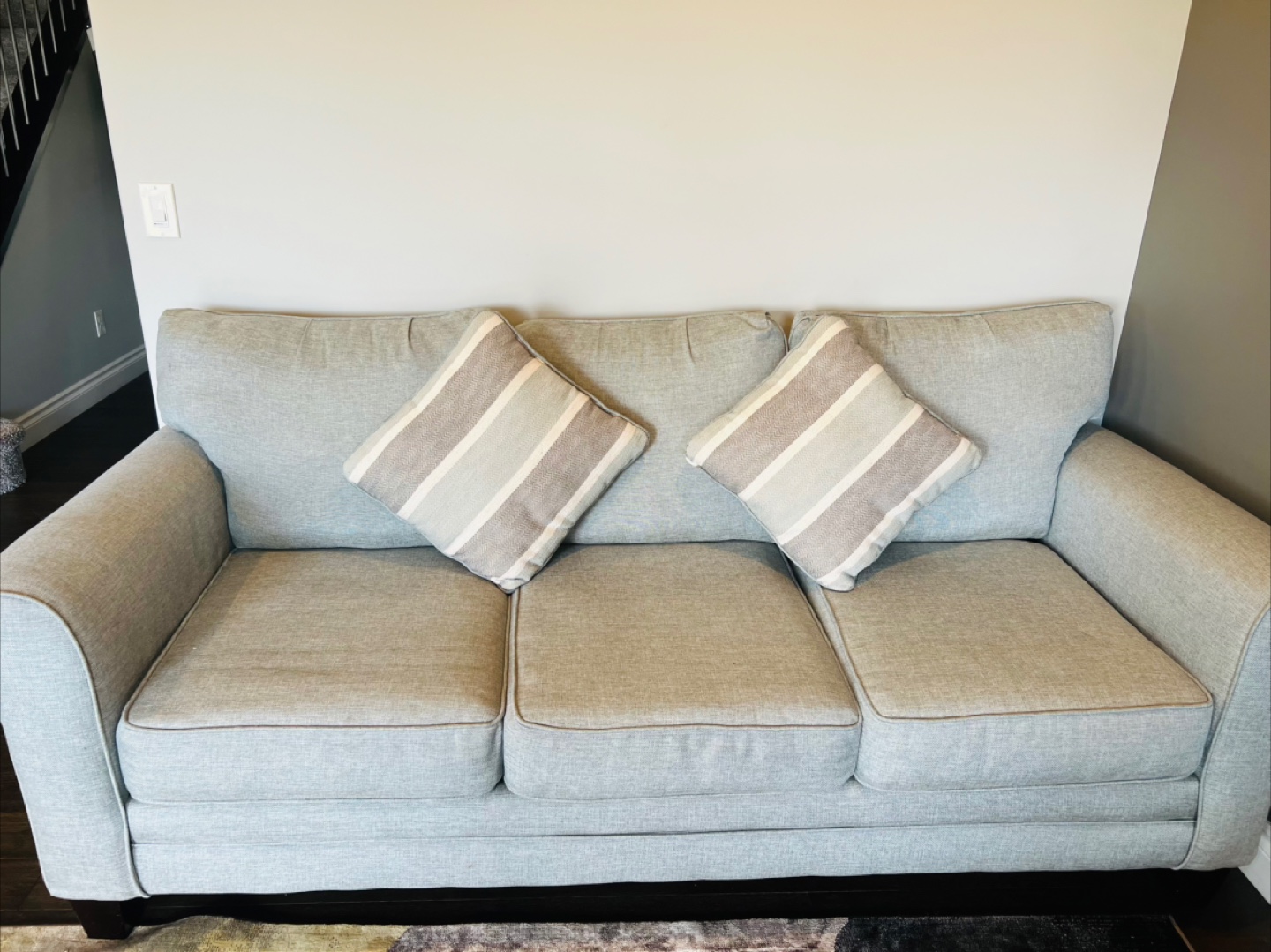 The Brick Light Grey Sofa