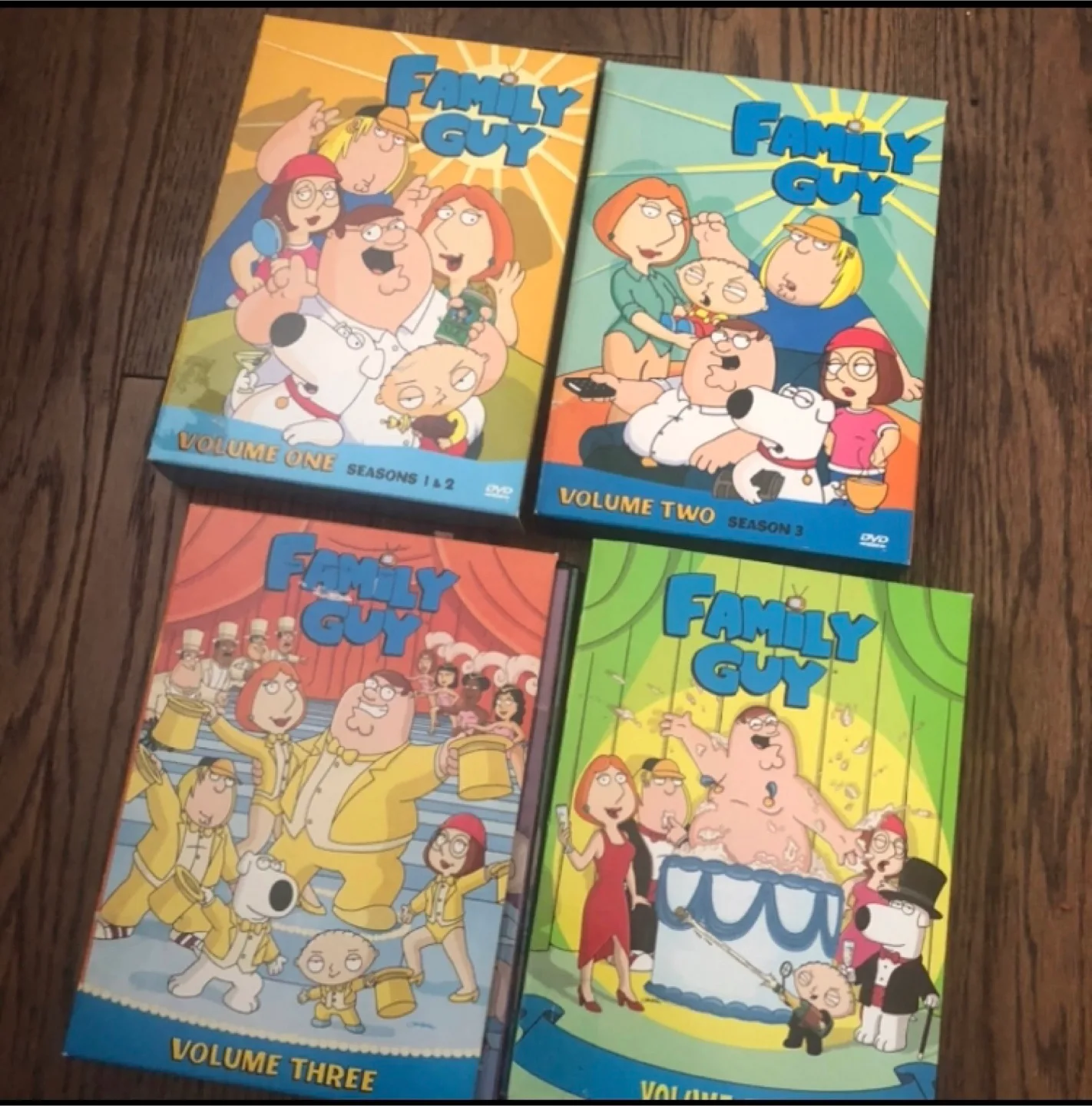 Family Guy DVD Set - Volumes 1-4 #freecycle thumbnail