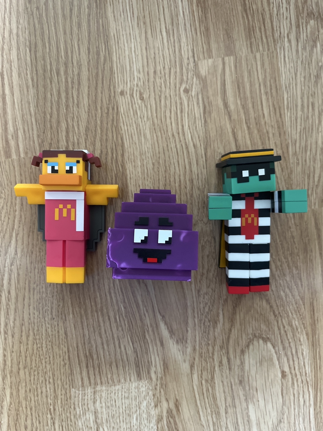 McDonald's Minecraft Toys - Set of 3