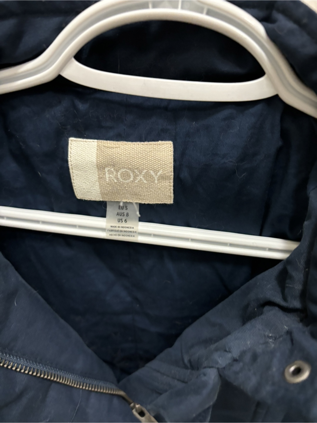 Roxy Navy Blue Winter Coat - Size S - photo 4