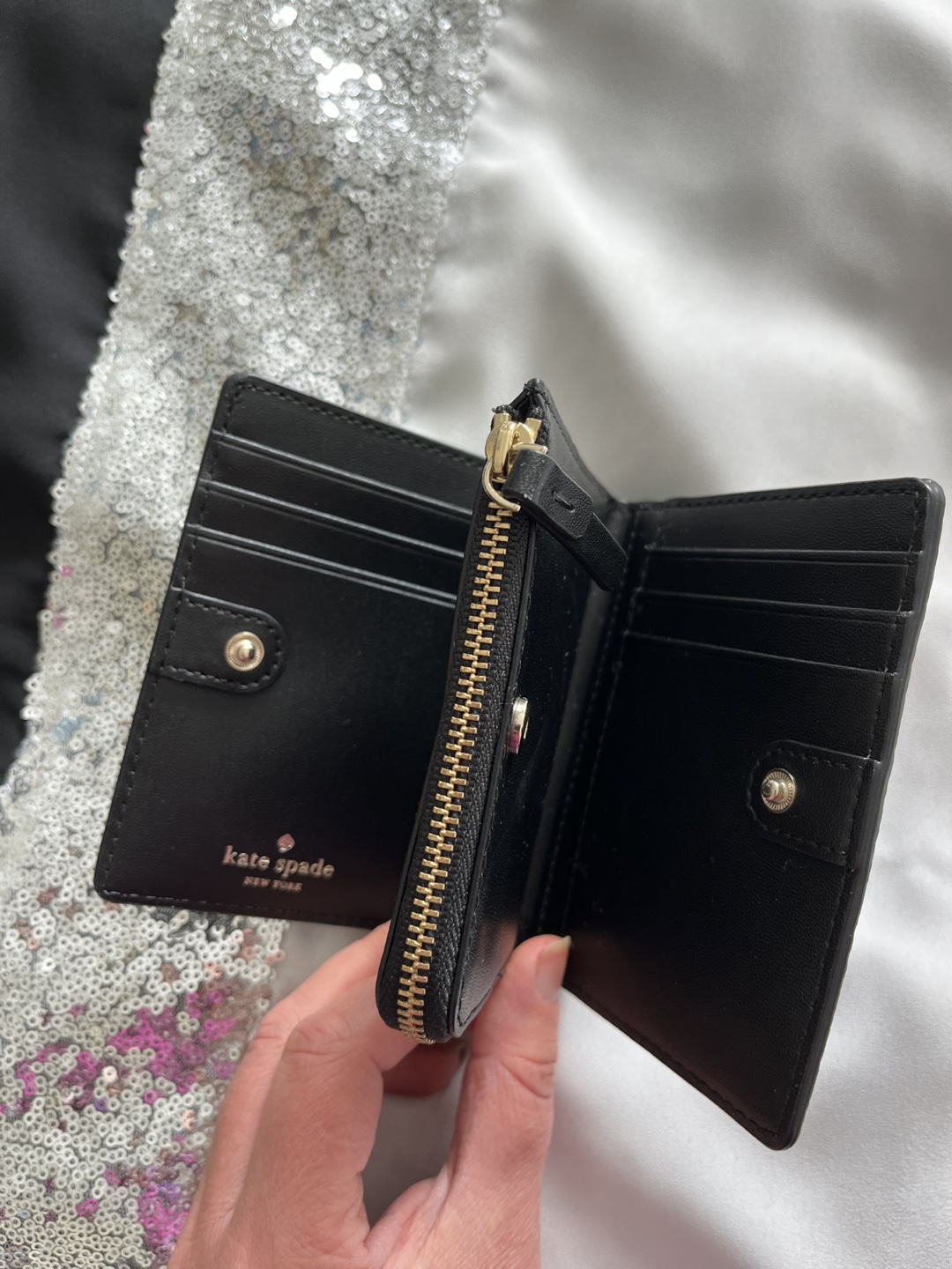 Kate Spade Black Leather Wallet - photo 3