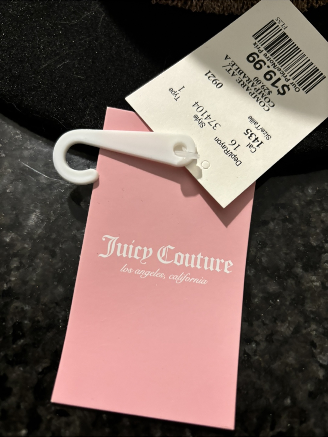 New Juicy Couture Black Hat - photo 5