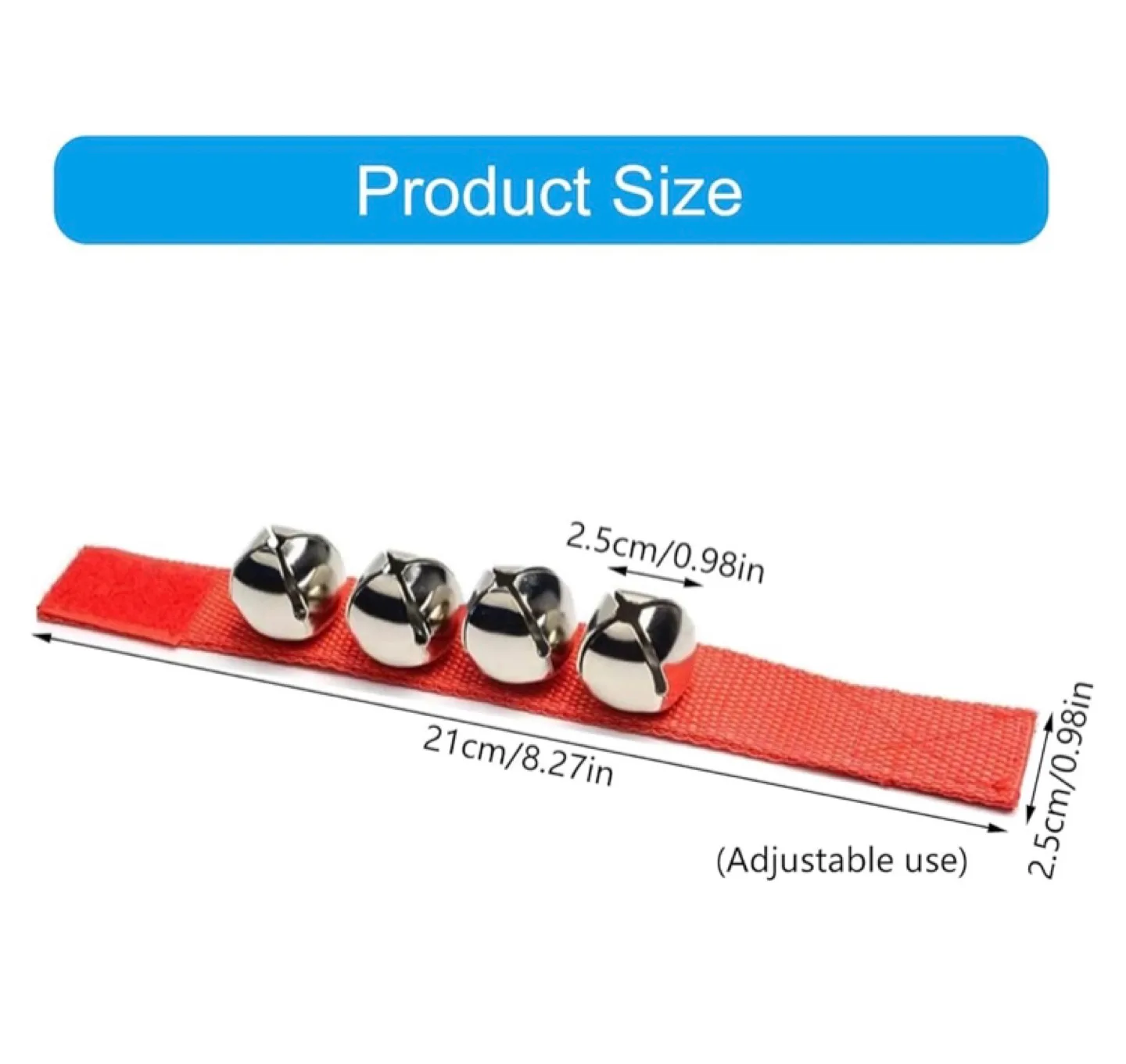 Musical Ankle wrist Bells Rattles Instrument image indicator(3)