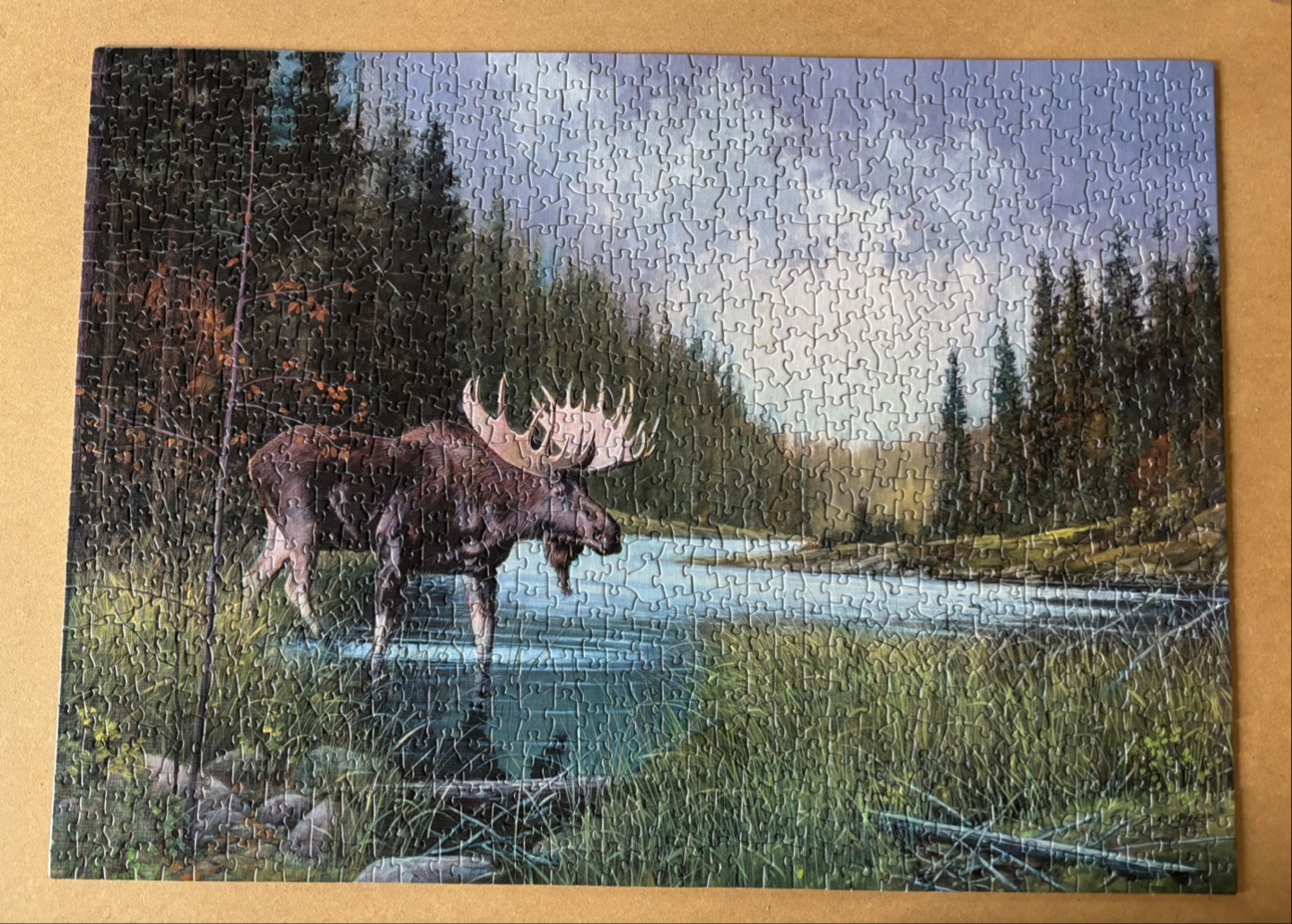 Cobble Hill 1000-Piece Moose Puzzle